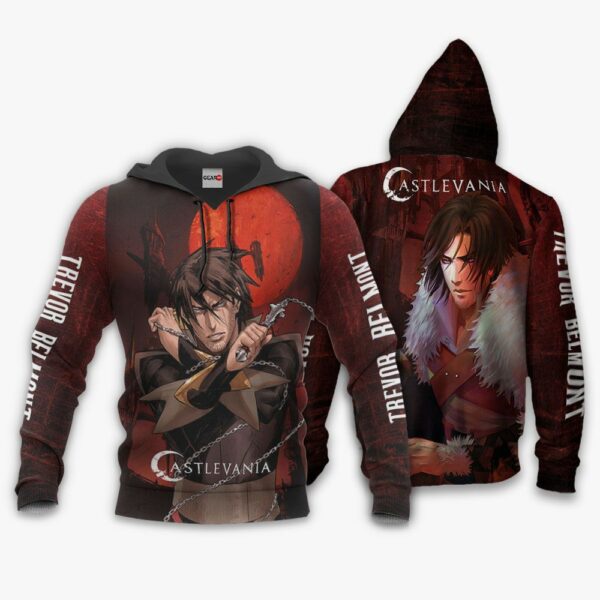 Castlevania Trevor Belmont Hoodie Anime Merch Stores 3