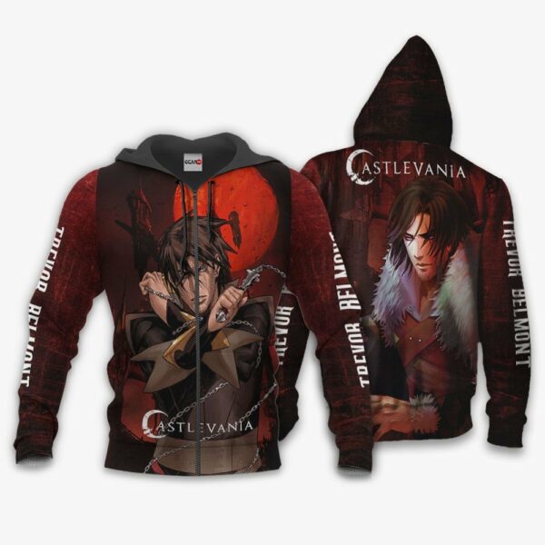 Castlevania Trevor Belmont Hoodie Anime Merch Stores 1