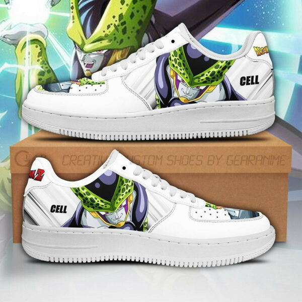 Cell Air Shoes Custom Anime Dragon Ball Sneakers Simple Style 1