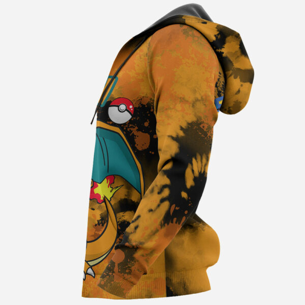 Charizard Hoodie Custom Pokemon Anime Merch Clothes Tie Dye Style 6