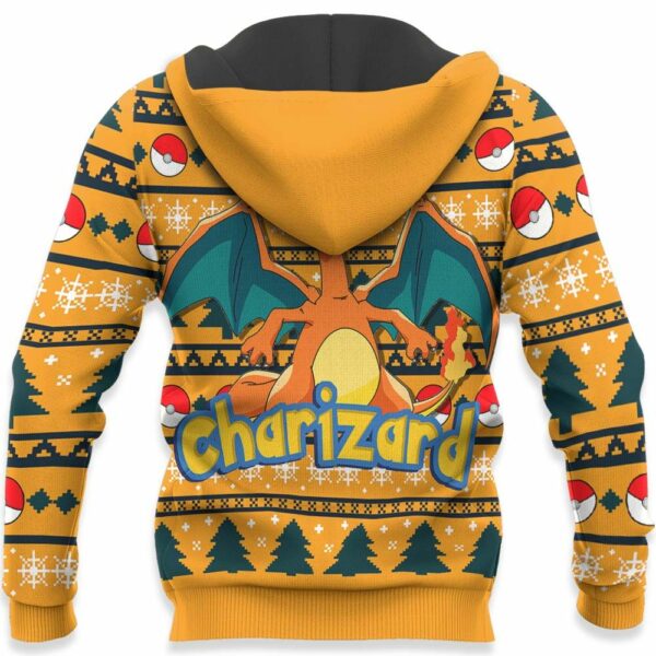 Charizard Ugly Christmas Sweater Custom Anime Pokemon XS12 4
