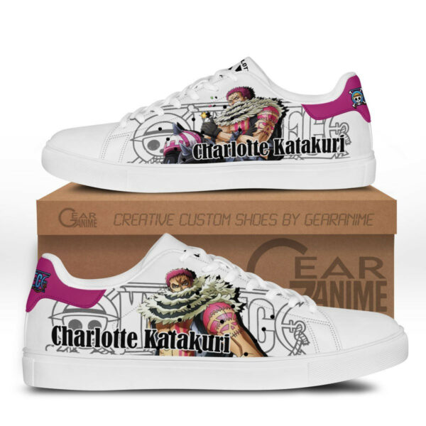 Charlotte Katakuri Skate Shoes Custom Anime One Piece Shoes 1