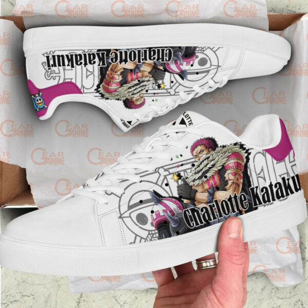 Charlotte Katakuri Skate Shoes Custom Anime One Piece Shoes 2