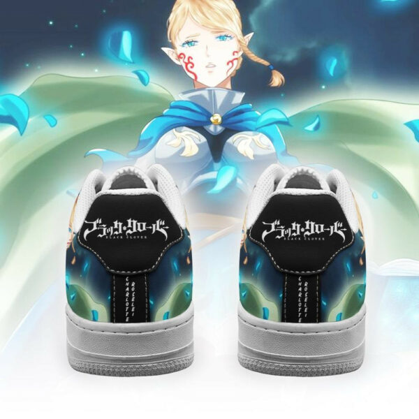 Charlotte Roselei Shoes Black Clover Anime Sneakers Fan Gift 3