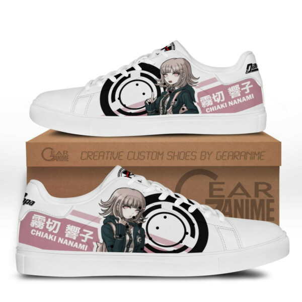 Chiaki Nanami Skate Shoes Custom Anime Danganronpa Shoes 1