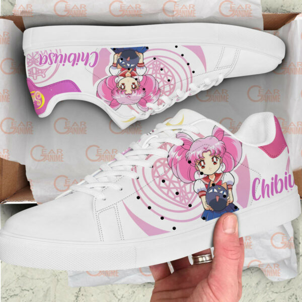 Chibiusa Tsukino Chibi Moon Skate Shoes Custom Anime Sailor Shoes 2