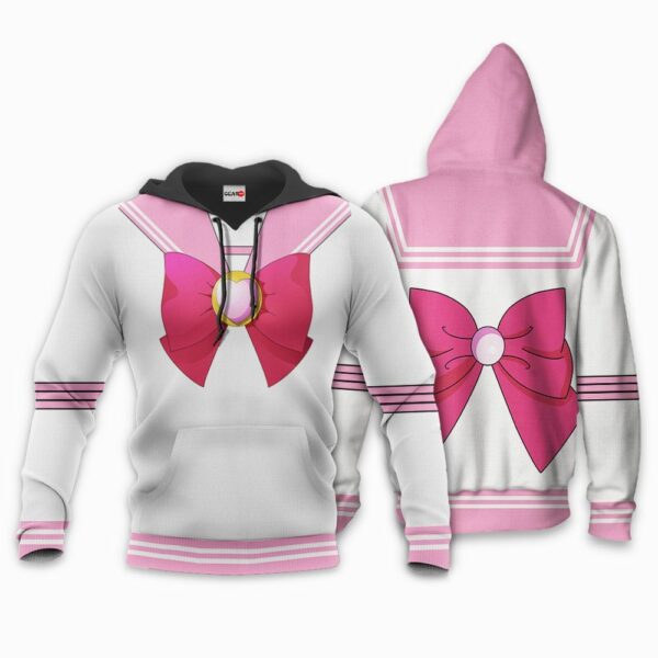 Chibiusa Uniform Hoodie Shirt Sailor Moon Anime Zip Jacket 3