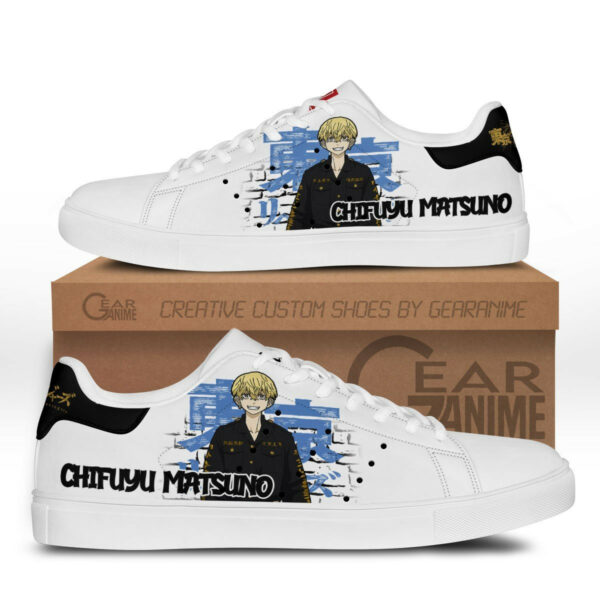 Chifuyu Matsuno Skate Shoes Custom Anime Tokyo Revengers Shoes 1