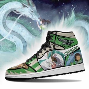 Chihiro And Haku Shoes Custom Spirited Away Anime Sneakers 5