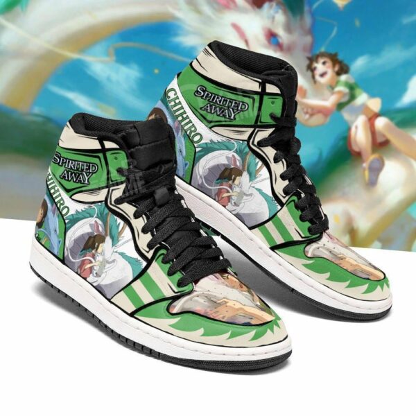 Chihiro And Haku Shoes Custom Spirited Away Anime Sneakers 2