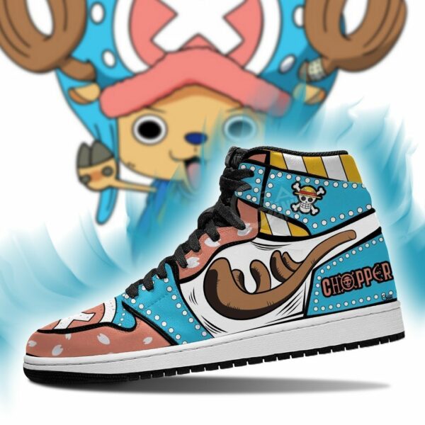 Chopper Horn Shoes Custom Anime One Piece Sneakers 3