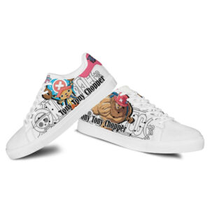 Chopper Skate Shoes Custom Anime One Piece Shoes 6