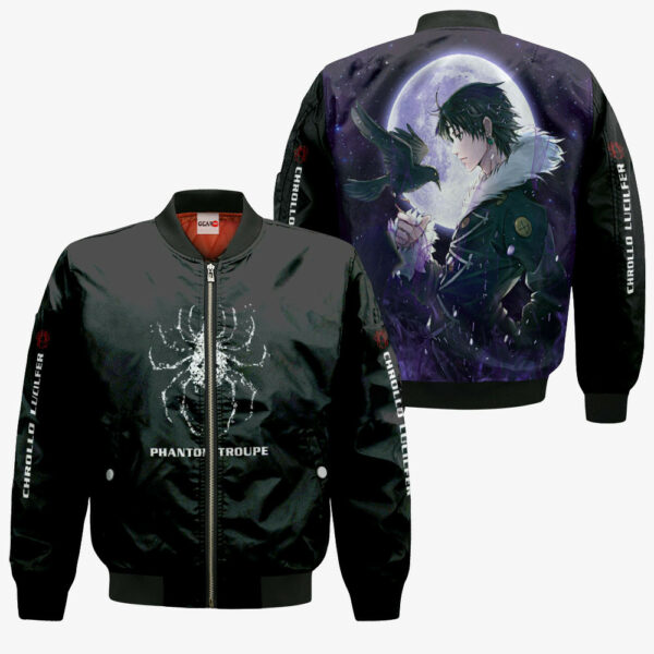 Chrollo Lucilfer Phantom Troupe Hoodie Custom HxH Anime Merch Clothes 4