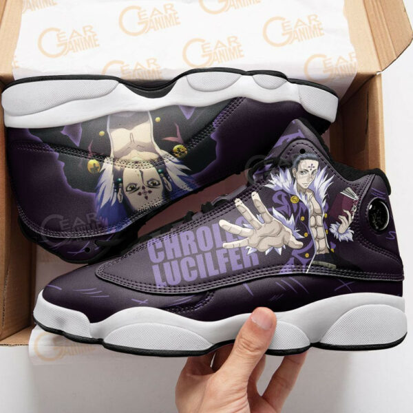 Chrollo Lucilfer Shoes Custom Anime Hunter X Hunter Sneakers 4