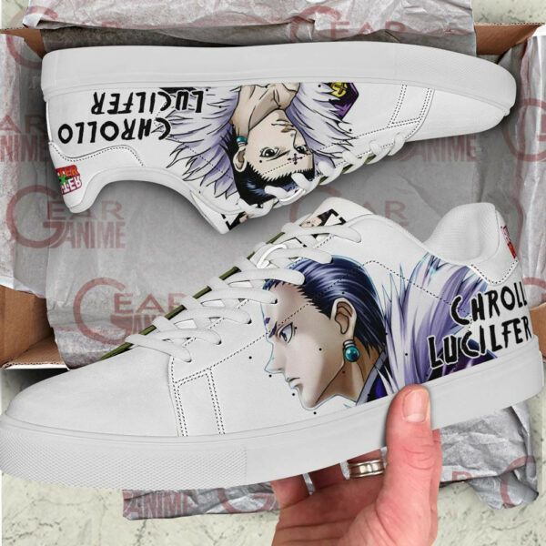 Chrollo Lucilfer Skate Shoes Hunter X Hunter Anime Sneakers SK11 3