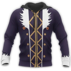 Chrollo Lucilfer Uniform Hoodie HxH Anime Jacket 15