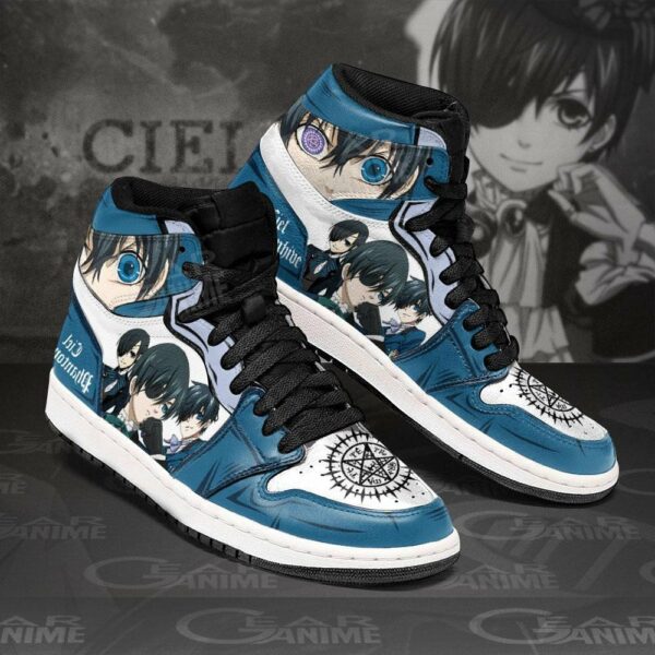 Ciel Phantomhive Shoes Custom Anime Black Butler Sneakers 2