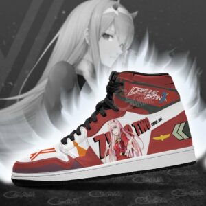 Code 002 Zero Two Shoes Custom Darling In The Franxx Anime Sneakers 8