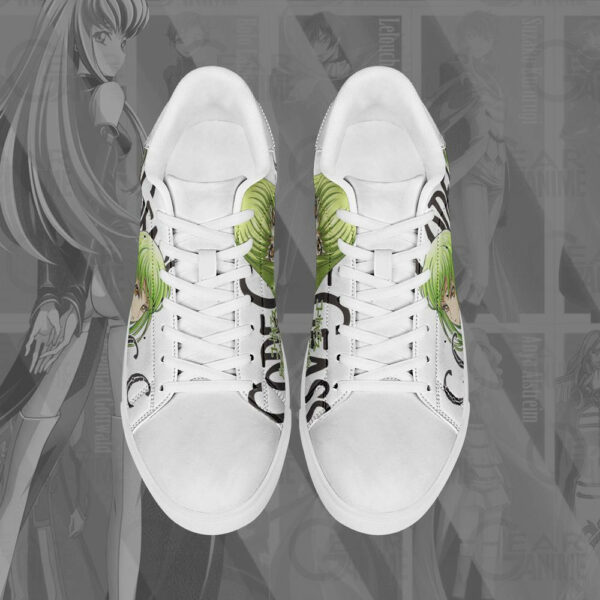 Code Geass C.C. Skate Shoes Custom Anime Sneakers 4