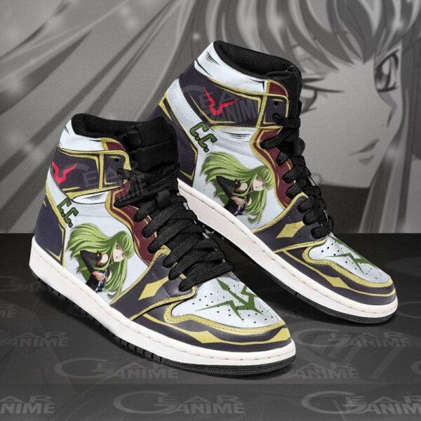 Code Geass C.C. Shoes Custom Anime Sneakers 2