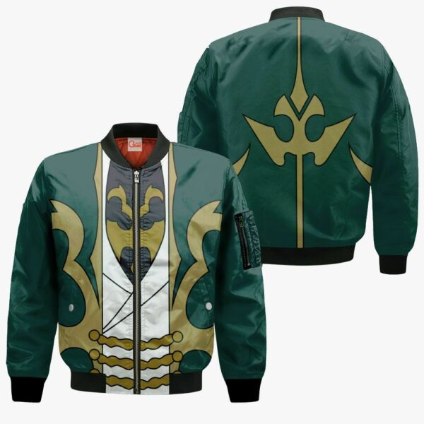 Code Geass Gino Weinberg Hoodie Anime Zip Jacket 4