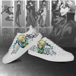 Code Geass Gino Weinberg Skate Shoes Custom Anime Sneakers 6
