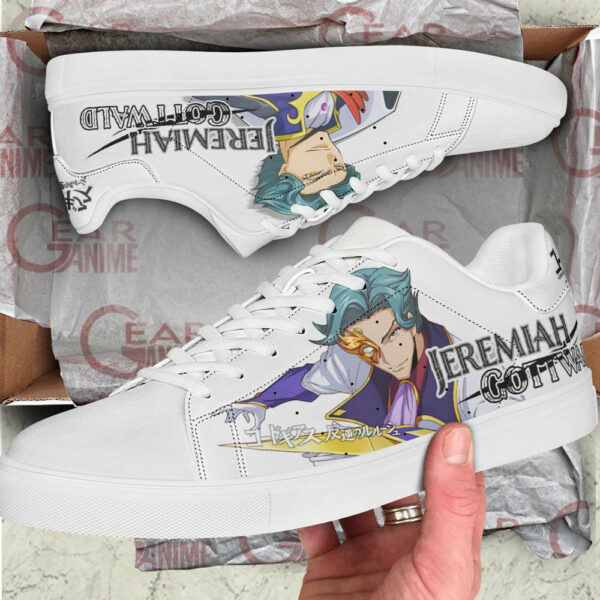 Code Geass Jeremiah Gottwald Skate Shoes Custom Anime Sneakers 2