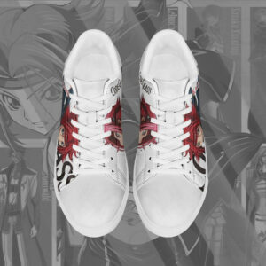 Code Geass Kalen Kozuki Skate Shoes Custom Anime Sneakers 7