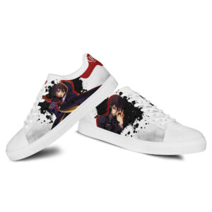 Code Geass Lelouch Lamperouge Skate Shoes Custom Anime Sneakers 6