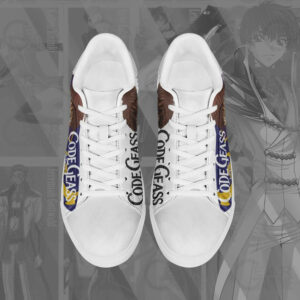 Code Geass Lelouch Skate Shoes Custom Anime Sneakers 7