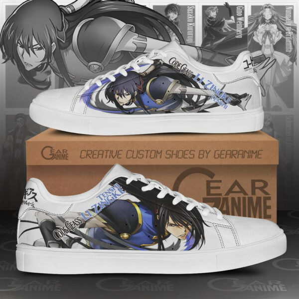 Code Geass Li Zingke Tenshi Skate Shoes Custom Anime Sneakers 1