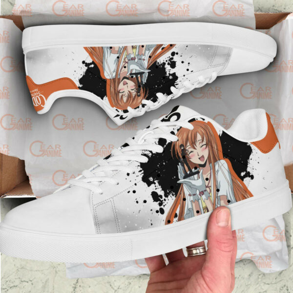 Code Geass Shirley Fenette Skate Shoes Custom Anime Sneakers 2