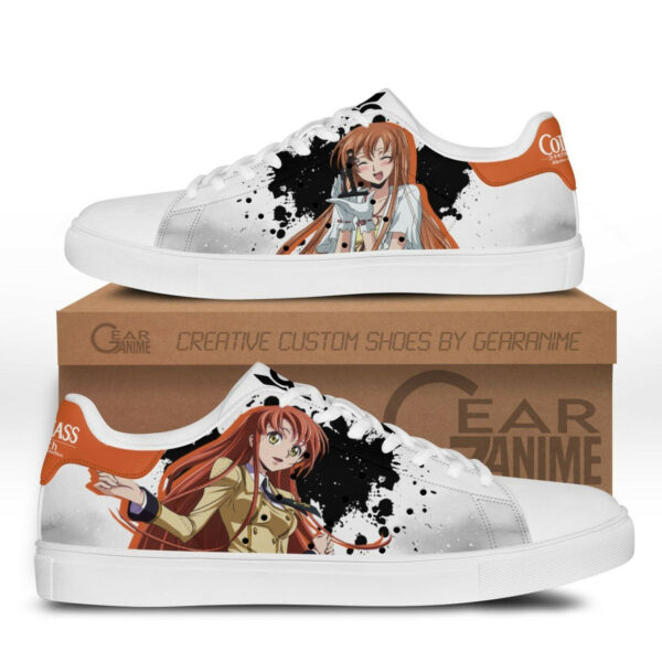 Code Geass Shirley Fenette Skate Shoes Custom Anime Sneakers 1