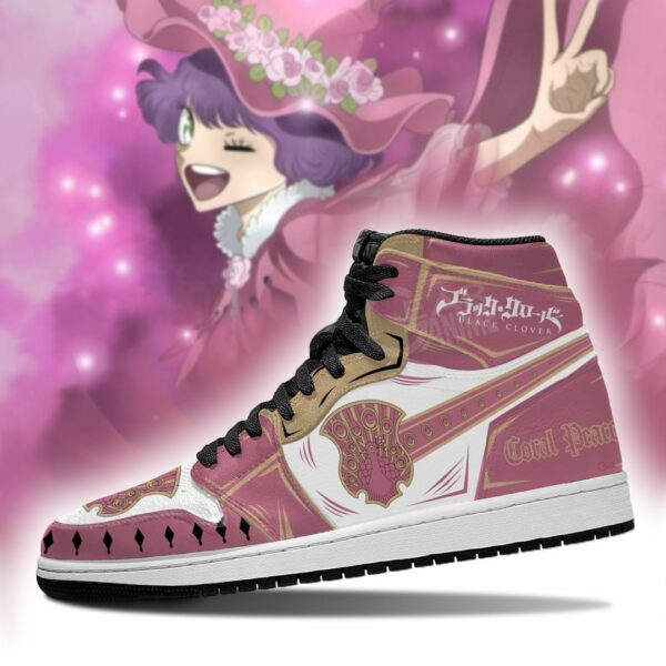 Coral Peacock Magic Knight Shoes Black Clover Shoes Anime 3