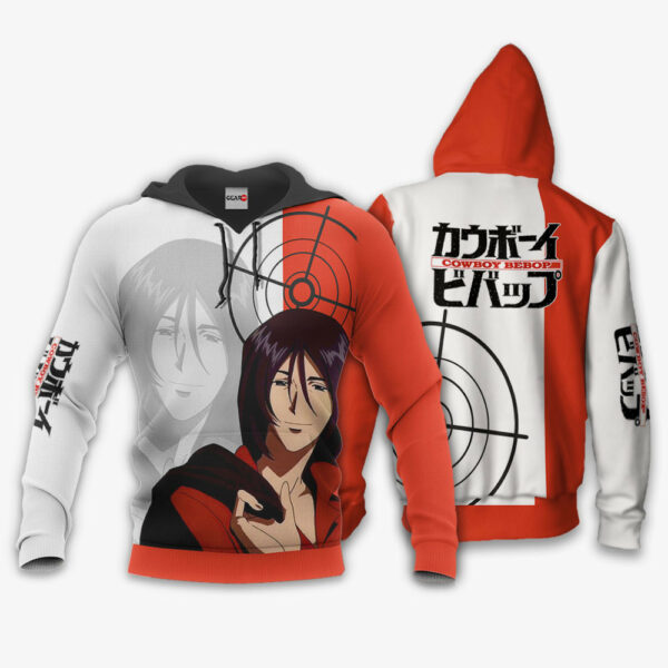 Cowboy Bebop Grencia Mars Elijah Guo Eckener Hoodie Custom Anime Merch Clothes 3