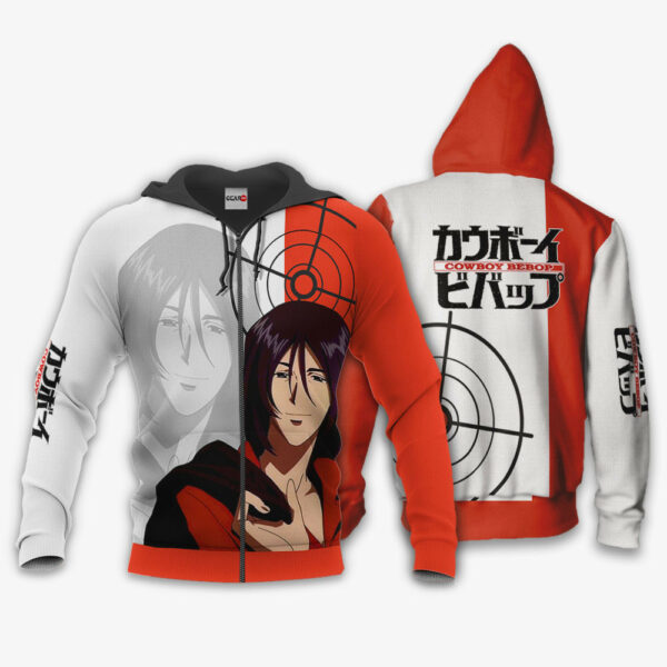 Cowboy Bebop Grencia Mars Elijah Guo Eckener Hoodie Custom Anime Merch Clothes 1