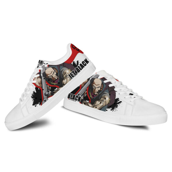 Cowboy Bebop Jet Black Skate Shoes Custom Cowboy Bebop Anime Sneakers 3
