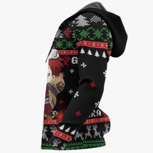 Cute Gaara Ugly Christmas Sweater Custom Naruto Anime XS12 9