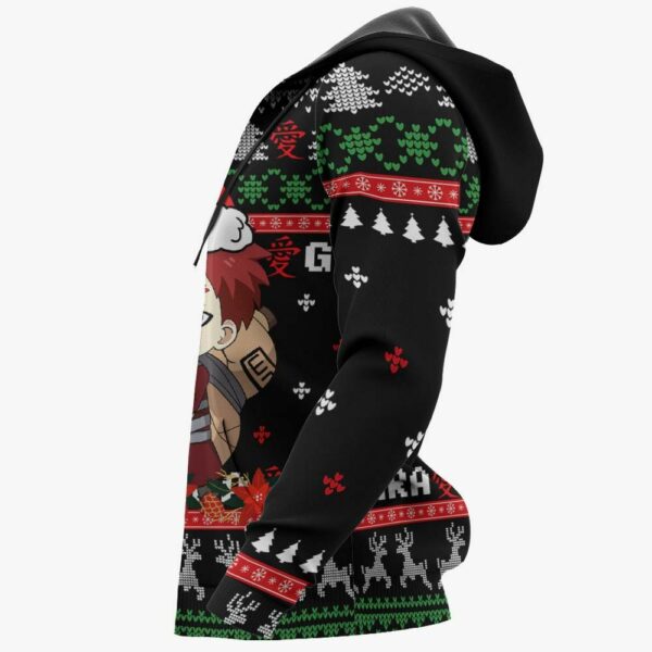 Cute Gaara Ugly Christmas Sweater Custom Naruto Anime XS12 5