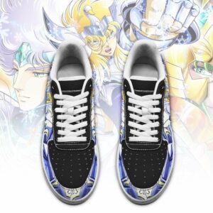 Cygnus Hyoga Shoes Uniform Saint Seiya Anime Sneakers 4