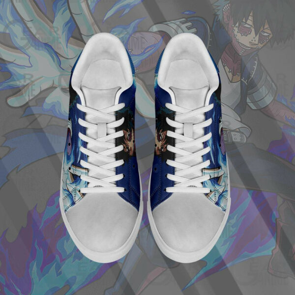 Dabi Skate Shoes My Hero Academia Custom Anime Sneakers SK10 3