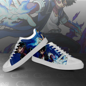Dabi Skate Shoes My Hero Academia Custom Anime Sneakers SK10 7