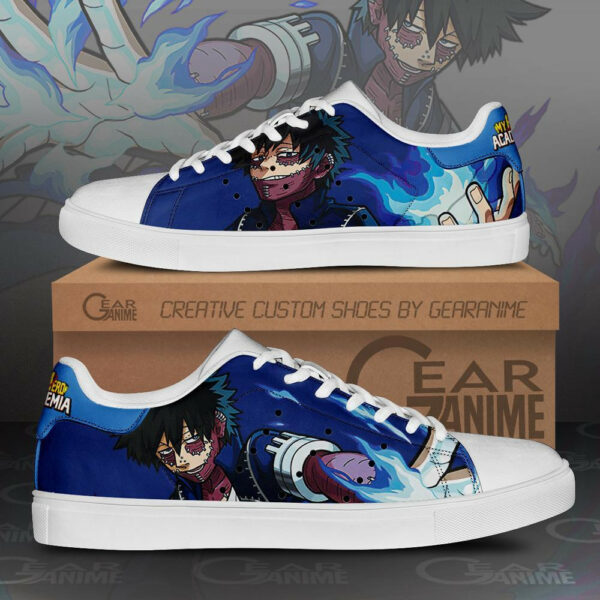 Dabi Skate Shoes My Hero Academia Custom Anime Sneakers SK10 1