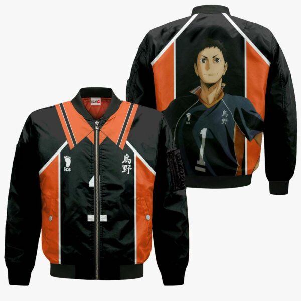 Daichi Sawamura Karasuno Hoodie Shirts Haikyuu Anime 5