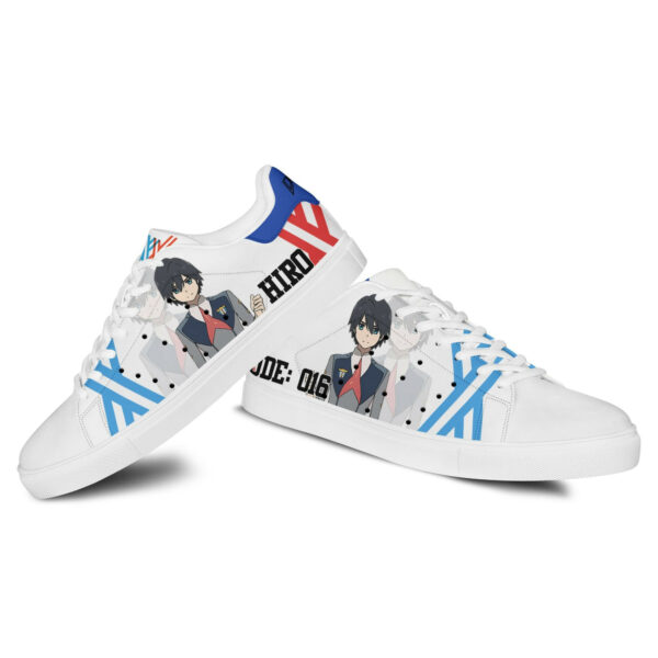 Darling in the Franxx Hiro Code:016 Skate Shoes Custom Anime Sneakers 3