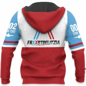 Darling In The Franxx Hoodie Custom Code 002 Zero Two Anime Shirts 10