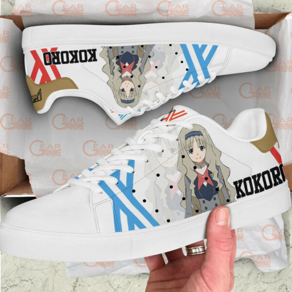 Darling in the Franxx Kokoro Code:556 Skate Shoes Custom Anime Sneakers 2