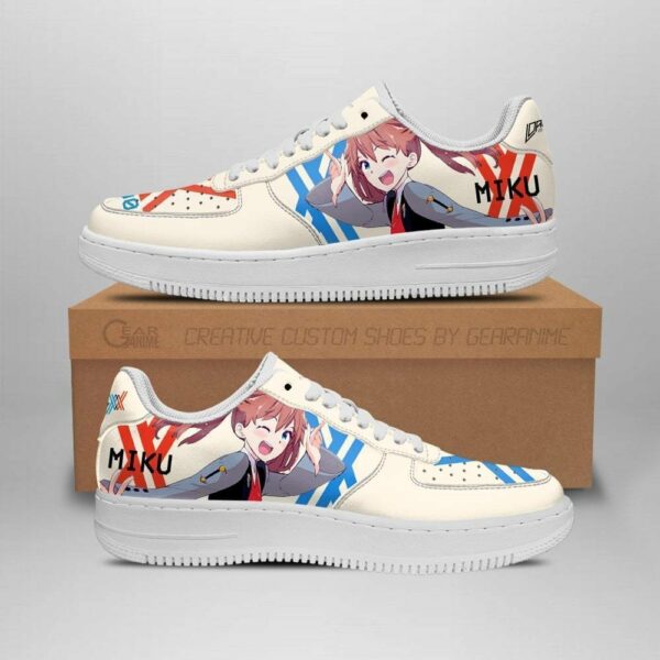 Darling In The Franxx Sneakers Code 390 Miku Shoes Anime Sneakers 1