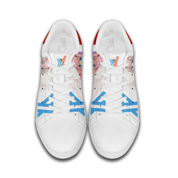 Darling in the Franxx Zero Two Code:002 Skate Shoes Custom Anime Sneakers 4