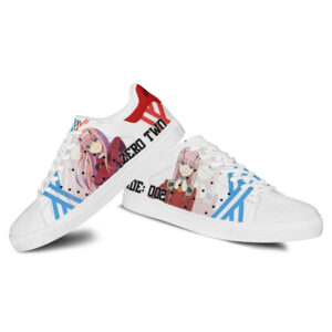 Darling in the Franxx Zero Two Code:002 Skate Shoes Custom Anime Sneakers 6